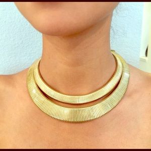 Cleopatra Egyptian Golden Necklace
